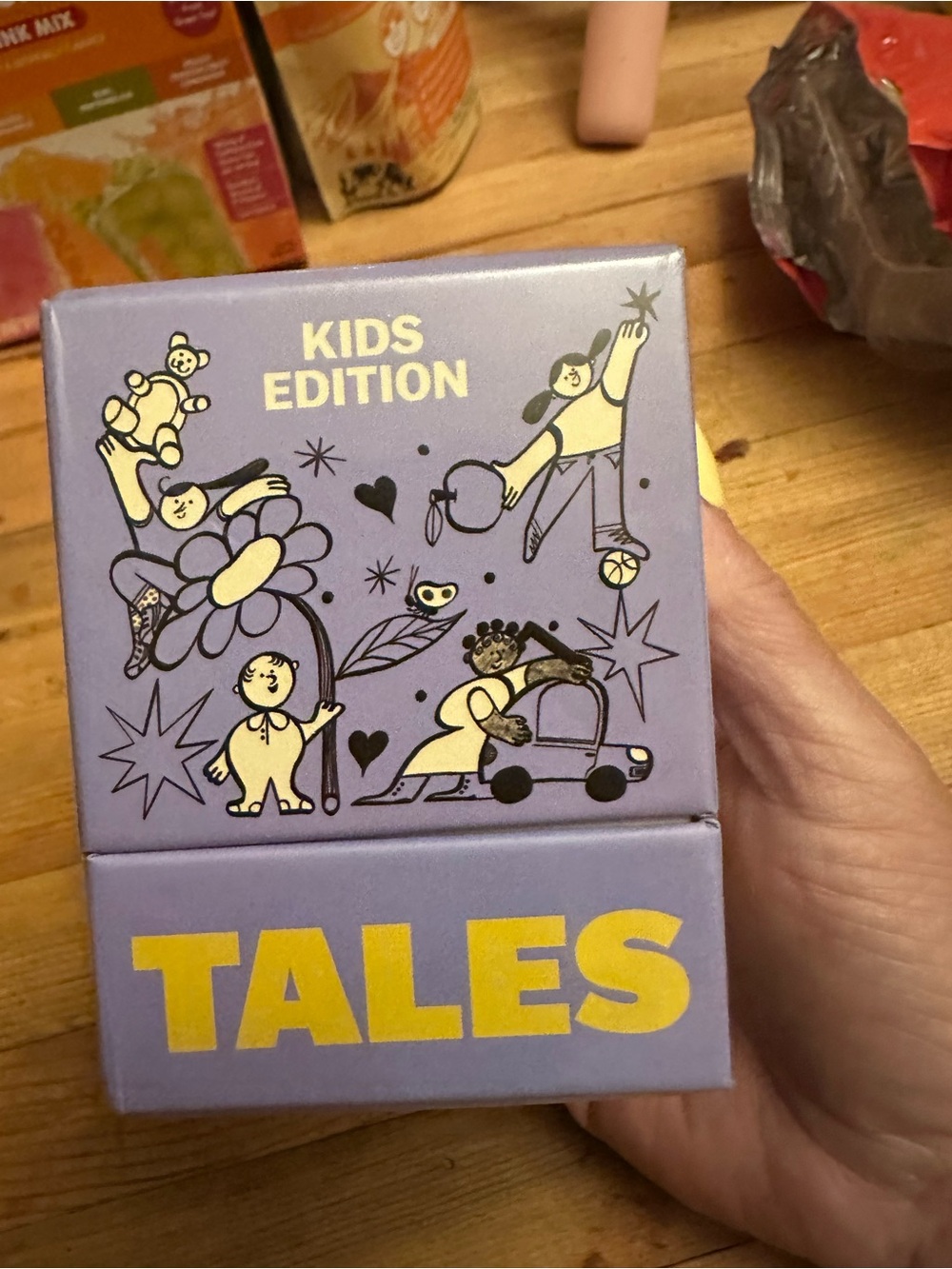 TALES 150 Conversation Cards, Kids Edition, Road Trip Game,